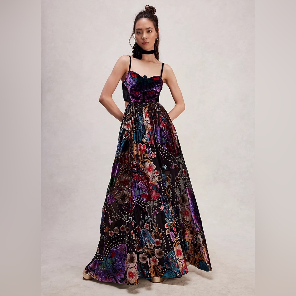 Butterfly Wishes Maxi Dress by Free People